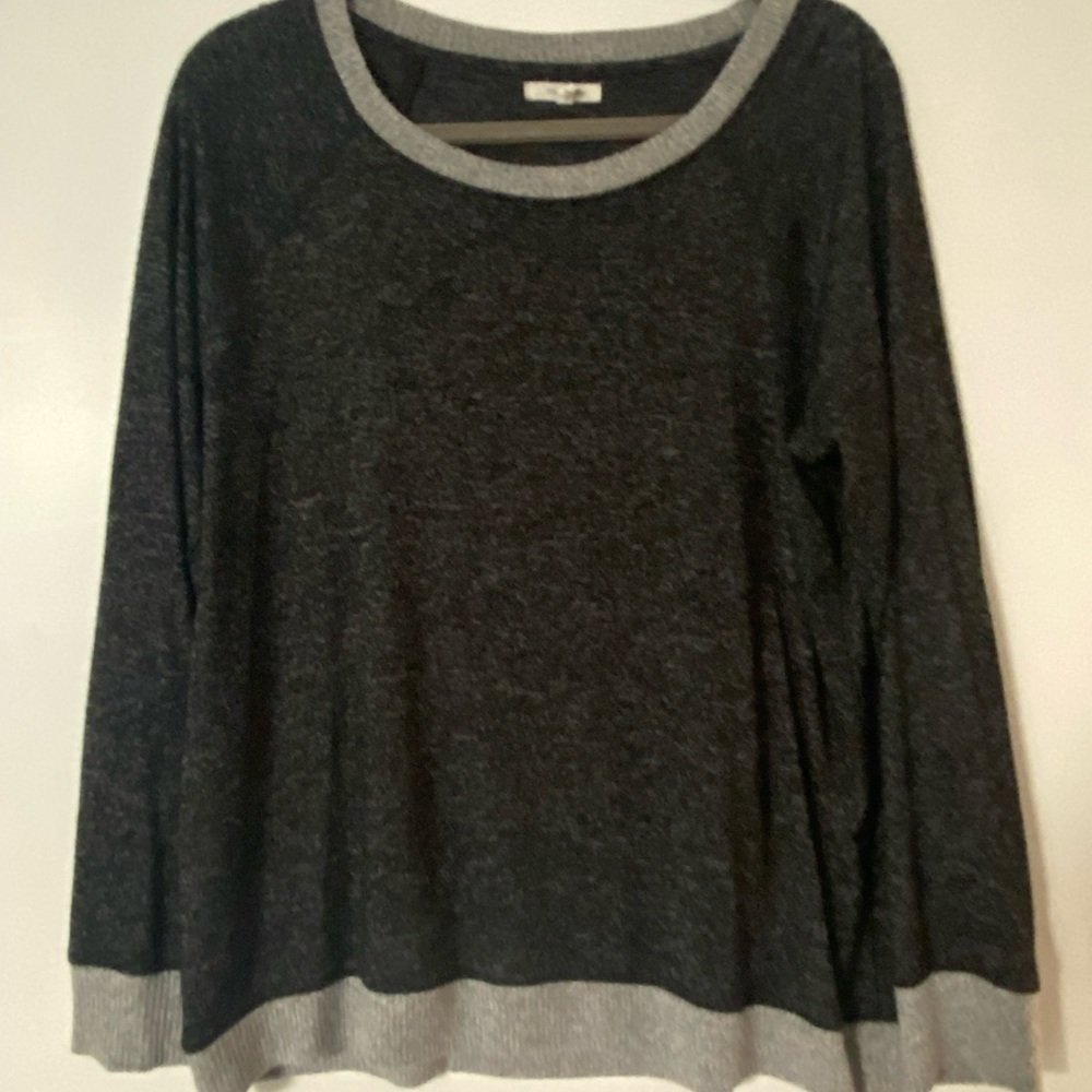 Dark Gray - long sleeve top